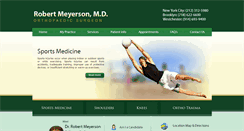 Desktop Screenshot of meyersonmd.com